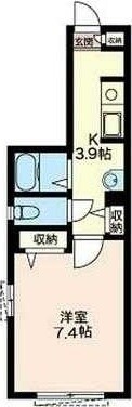 ＲＯＯＭ３３５３／５の物件間取画像