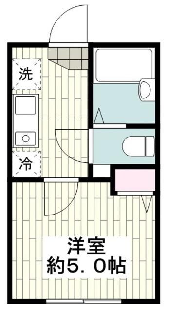 アベニューハイムの物件間取画像