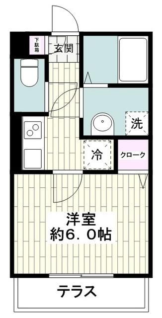 ヴェルデ七里ガ浜の物件間取画像