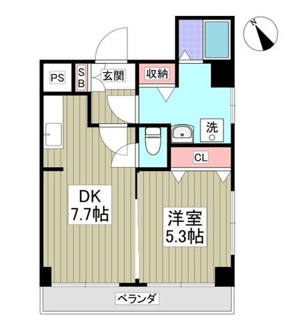 リエス湘南戸塚の物件間取画像