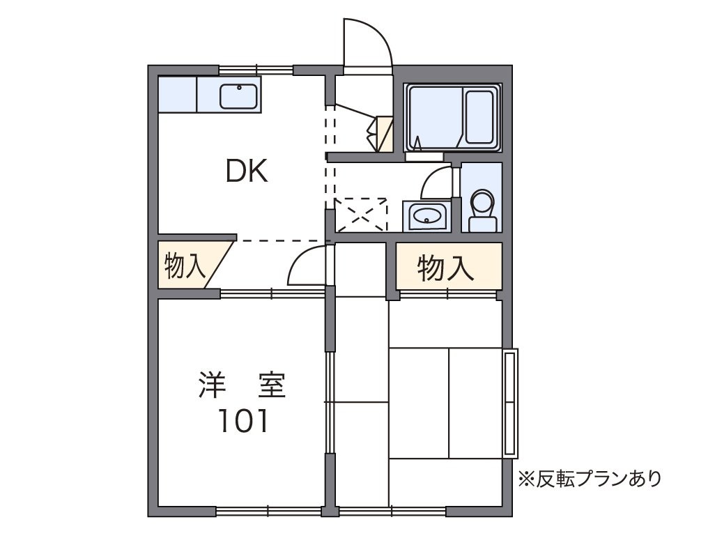 レオパレス永山第２の物件間取画像