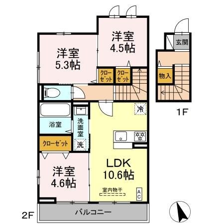 （仮称）D-ROOM本鵠沼５丁目の物件間取画像