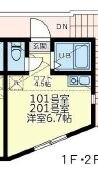 ユナイト大船ラ・ベルの物件間取画像