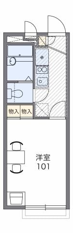 レオパレス湘南サンリヴァーの物件間取画像