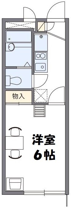 レオパレスアトリオの物件間取画像