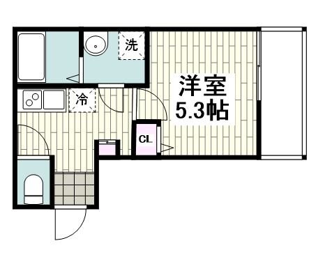 GRADUS睦町の物件間取画像