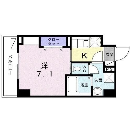 スアヴィス平塚宝町の物件間取画像