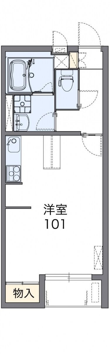 レオネクストクープルの物件間取画像