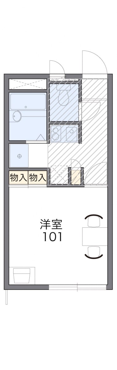 レオパレスネットの物件間取画像