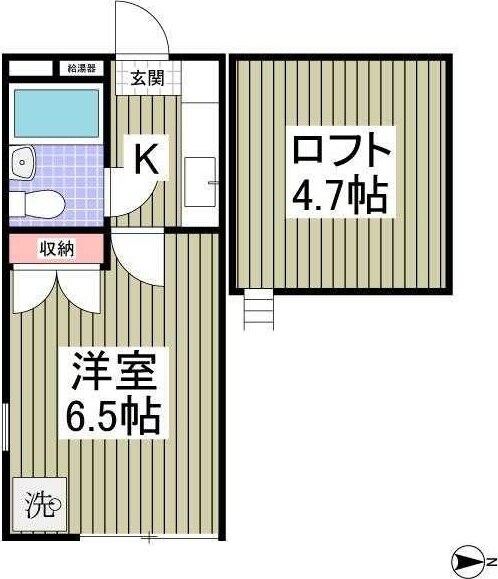 物件間取画像