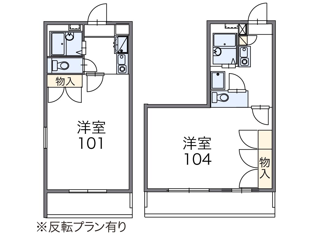 レオパレスエーデルの物件間取画像