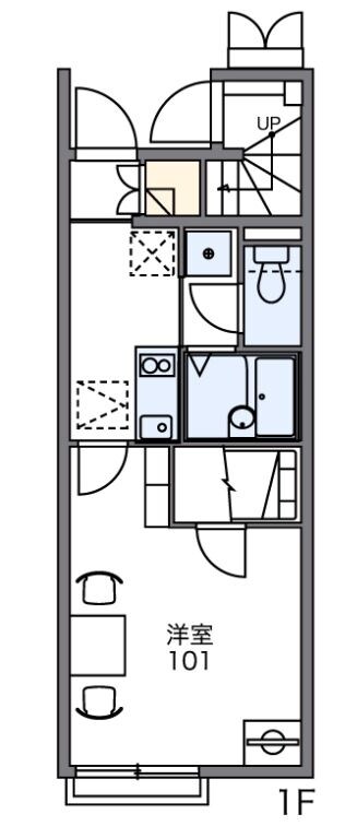 レオネクストショコラの物件間取画像