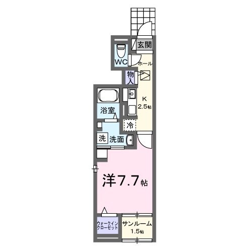 ソルテ・エスペランサの物件間取画像