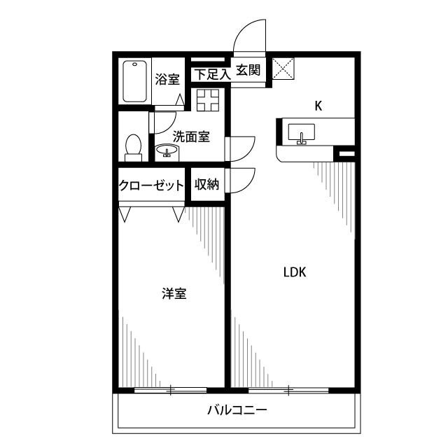 アムールＭｉｍｕｒａの物件間取画像