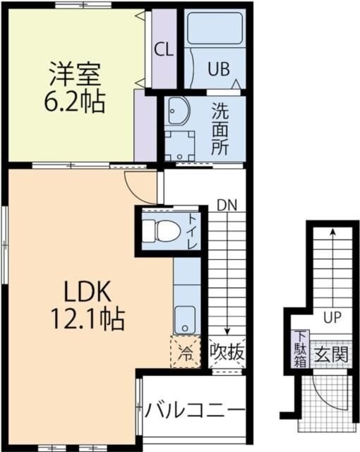 Ｓｕｎ　　Ｃａｓａ　　向日葵の物件間取画像