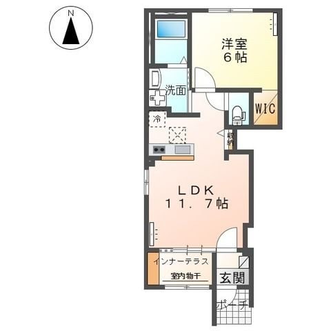 アイリスの物件間取画像