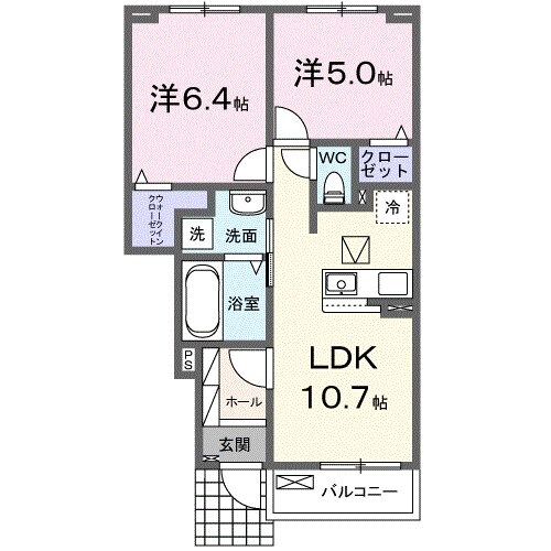 ブリランテ　IIIの物件間取画像