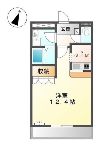 プランドールの物件間取画像