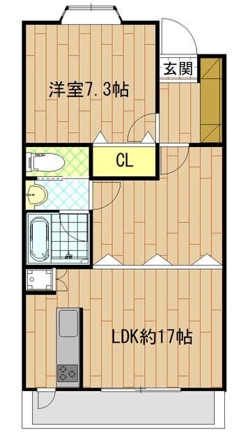 ステラータ深谷の物件間取画像