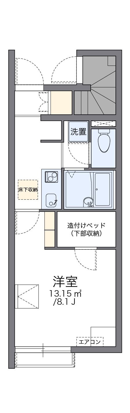 レオネクストパーシモンの物件間取画像