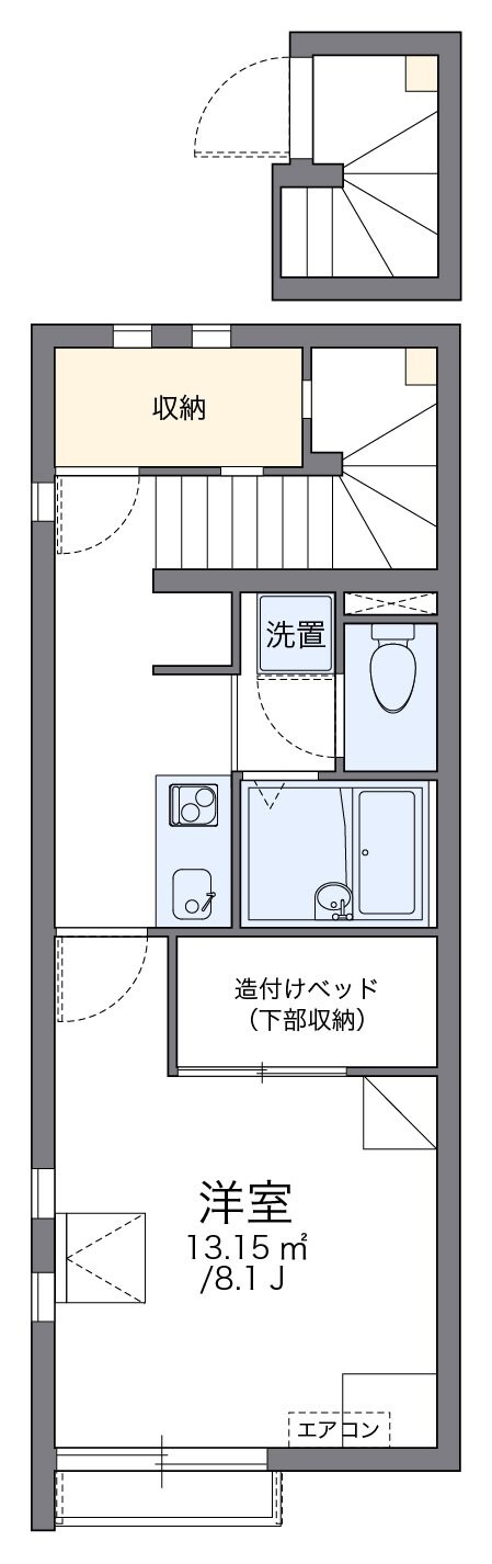 レオネクストサミット７の物件間取画像