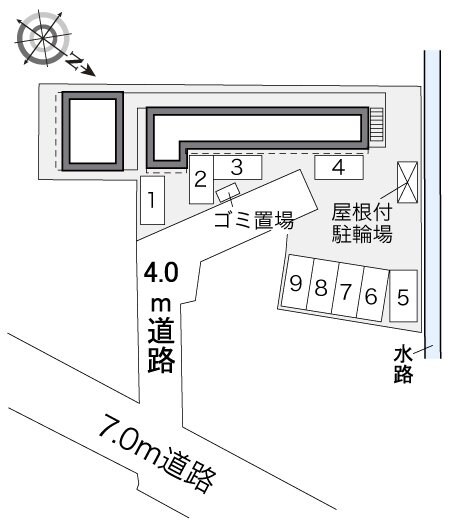 レオパレスフローラル北美町の物件内観写真