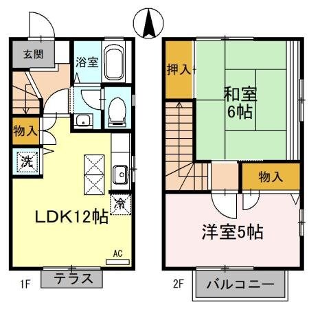 アネックス　Ｂの物件間取画像