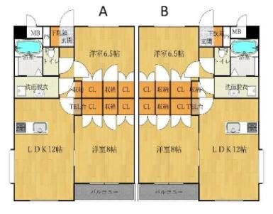 エクセレンスIIの物件間取画像