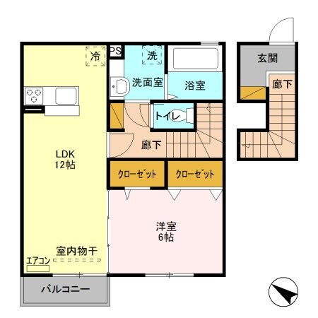 サンアリエッタの物件間取画像