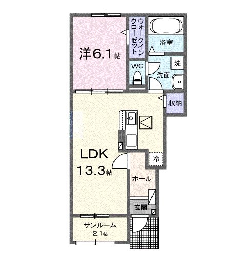 クエルクスの物件間取画像