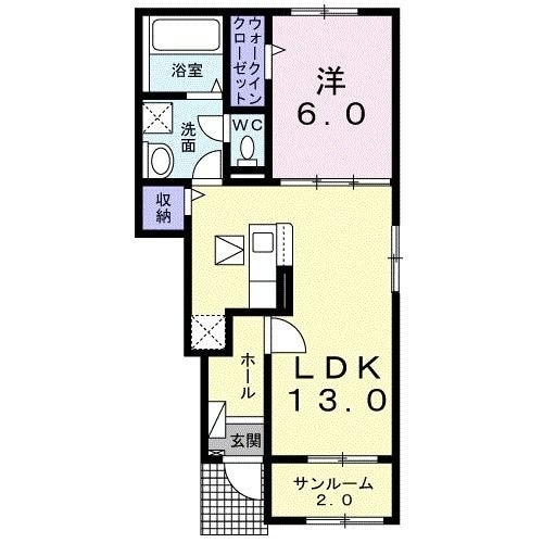 ミライズホーム多門寺　ＥＡＳＴの物件間取画像