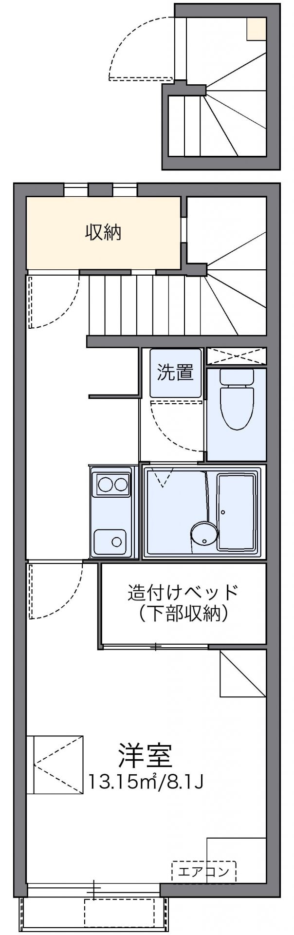 レオネクストシルフの物件間取画像