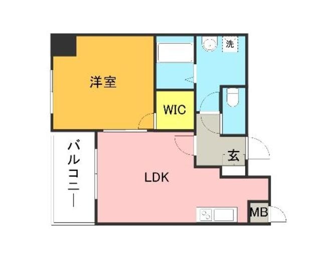 ラフィーネ博多駅前の物件間取画像