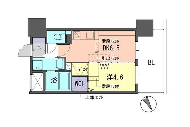 F　PARC　GRANDMARK天神の物件間取画像