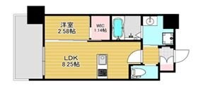 リファレンス竹下駅前の物件間取画像