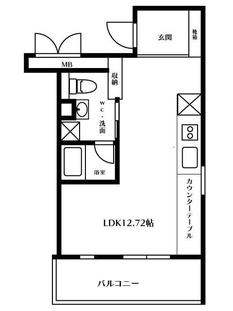 LIFE　GRANDE　HAKATAの物件間取画像