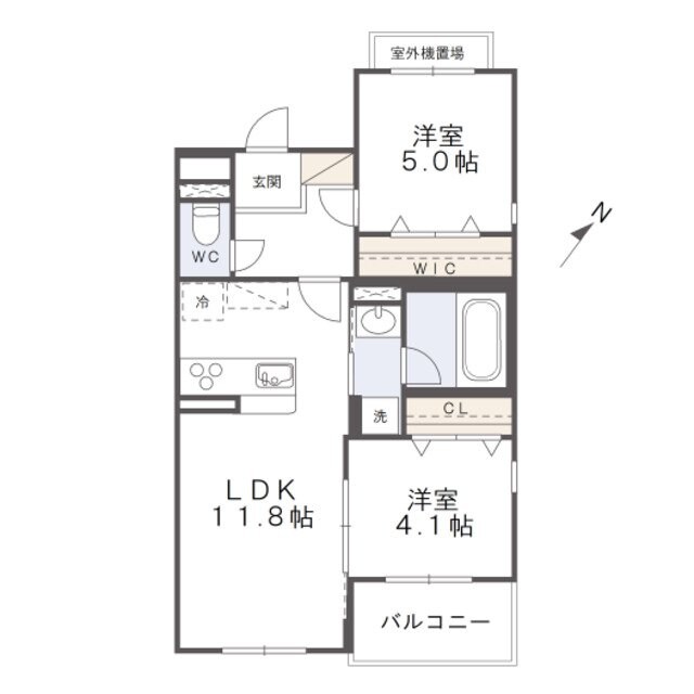 仮）プレステージ吉塚8丁目の物件間取画像