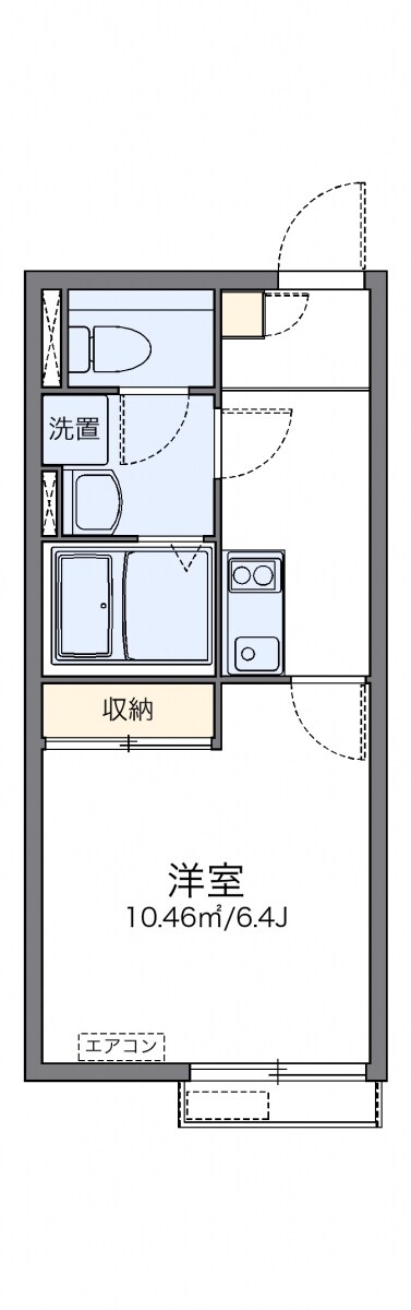 レオネクストあねらハイムの物件間取画像