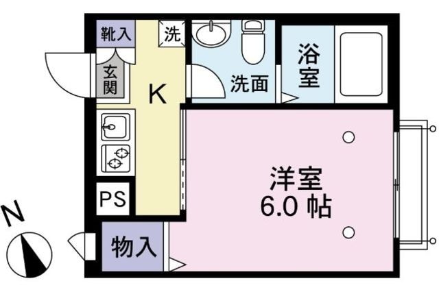 ウィステリア高円寺の物件間取画像