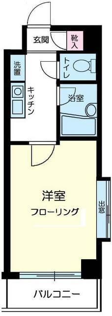 スカイコート新宿第８の物件間取画像