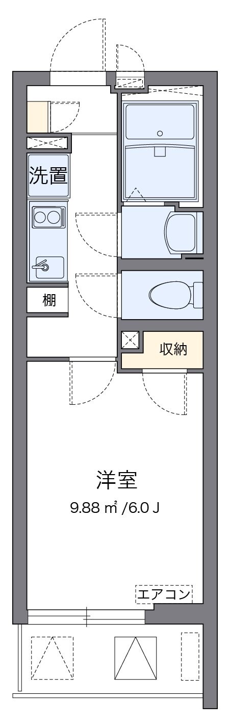 クレイノタウニー　高円寺の物件間取画像