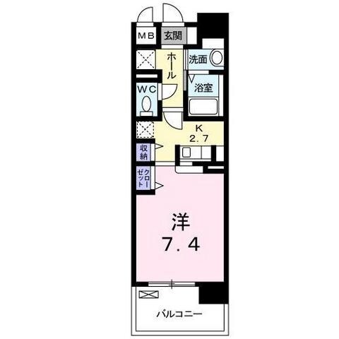 リーフグリーンの物件間取画像