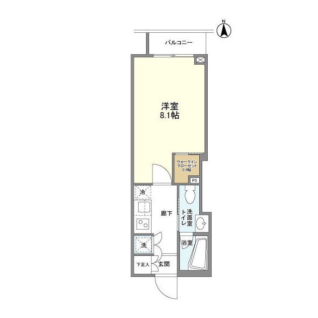 コンフォリア桜上水の物件間取画像