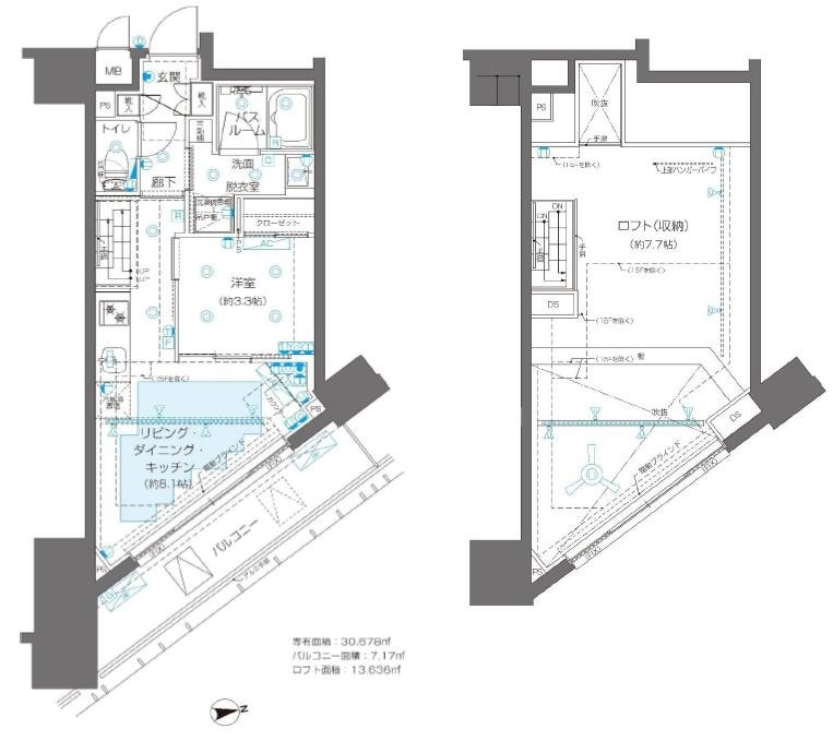 ZOOM新宿御苑前の物件間取画像