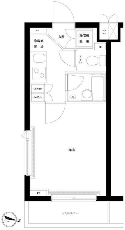 ルーブル高円寺参番館の物件間取画像