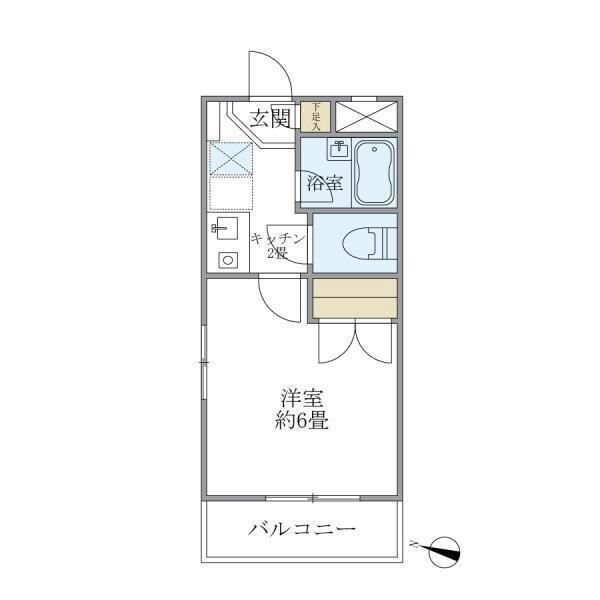 グリーンヒルＶＩＩの物件間取画像