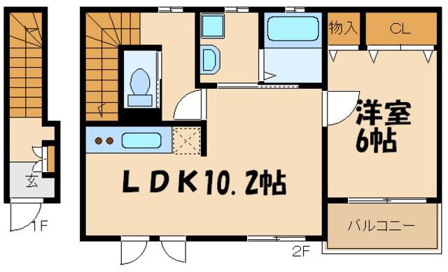 ガーディアンプレイスの物件間取画像