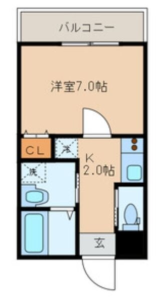 ロンデ西新宿の物件間取画像