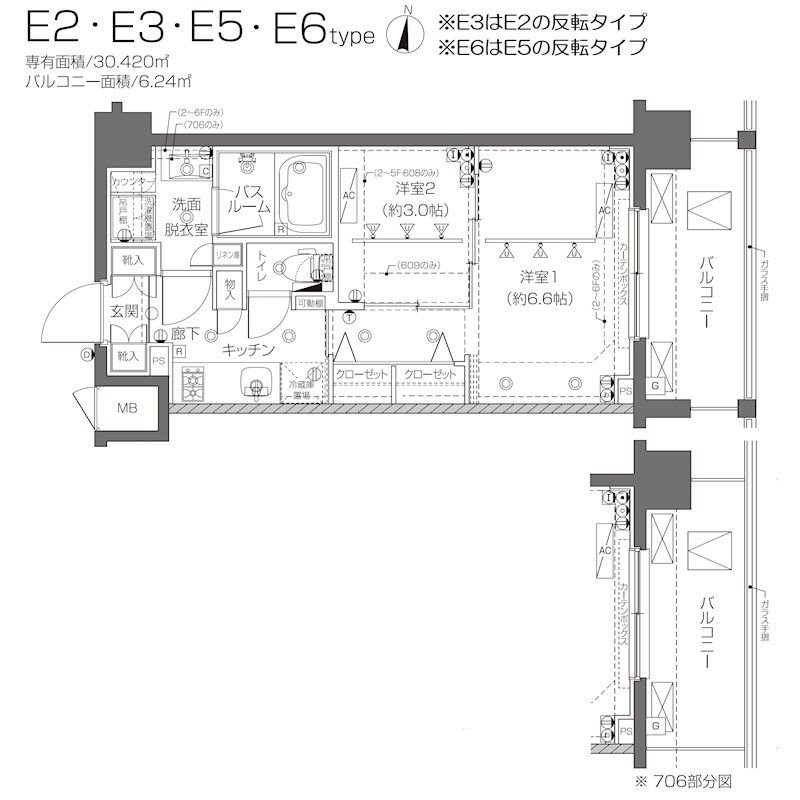 ZOOM新宿西落合の物件間取画像