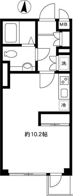 ルート四谷三丁目の物件間取画像